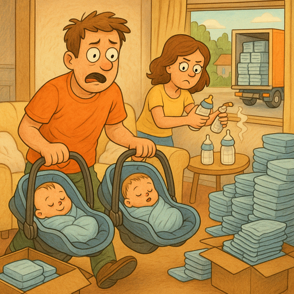 Cover zu Folge 14 - Windeln, Milch und Kinderbett