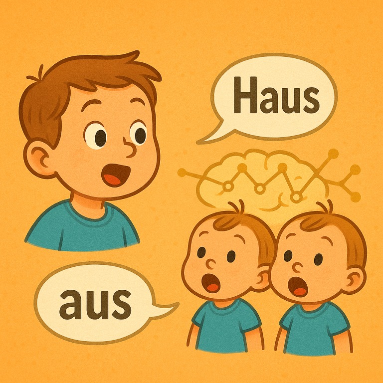 Sprachentwicklung – Was ist wichtig für einen großen Wortschatz