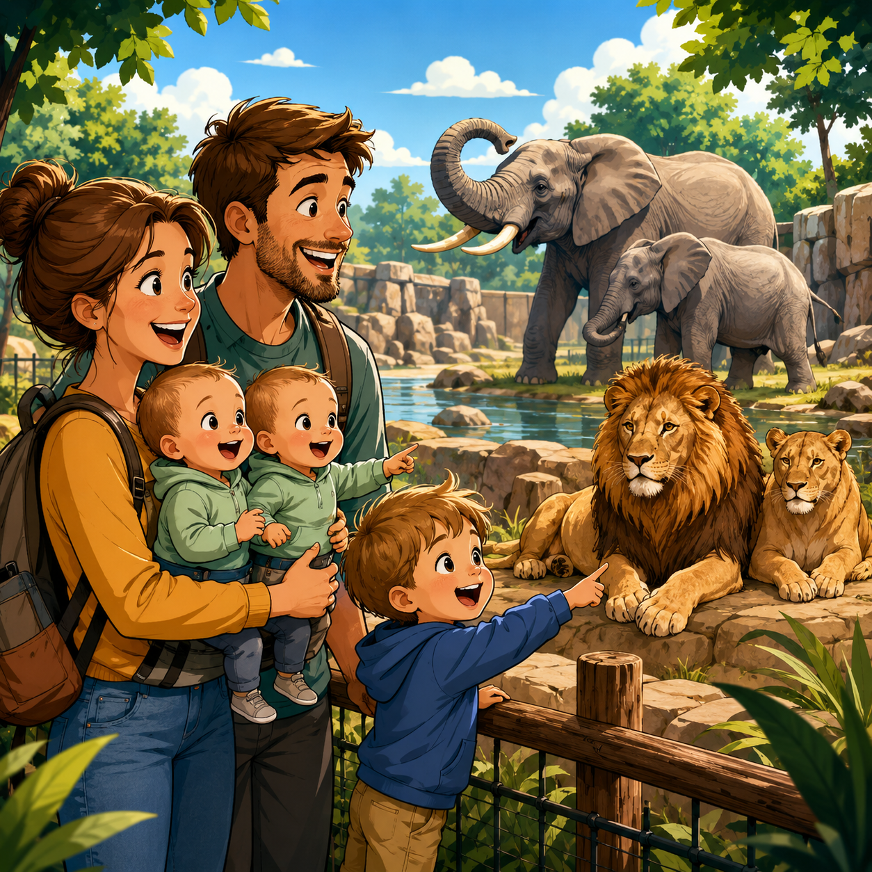 Welche Argumente gibt es, mit Kindern nicht in den Zoo zu gehen? Und welche auch dafür, das doch zu tun?